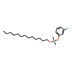 Silane, (3-chlorophenyloxy)dimethyltridecyloxy-