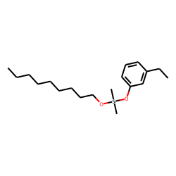Silane, dimethyl(3-ethylphenoxy)nonyloxy-