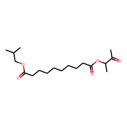 Sebacic acid, isobutyl 3-oxobut-2-yl ester