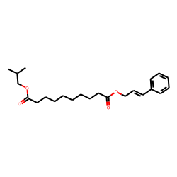 Sebacic acid, isobutyl 3-phenylallyl ester