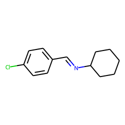 p-chlorobenzylidene-cyclohexyl-amine