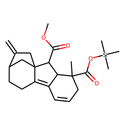 GA7 di-acid 9,10-ene, methyl ester TMS ether
