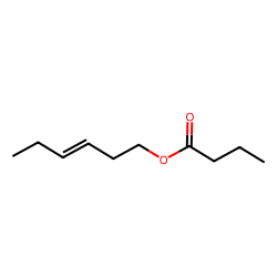 Butanoic acid, 3-hexenyl ester, (Z)-