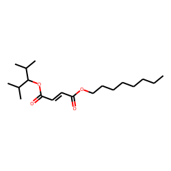 Fumaric acid, 2,4-dimethylpent-3-yl octyl ester