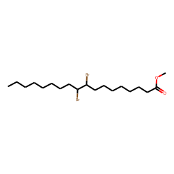 Octadecanoic acid, 9,10-dibromo-, methyl ester