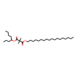 Dimethylmalonic acid, 4-octyl octadecyl ester