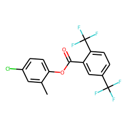2,5-Di(trifluoromethyl)benzoic acid, 4-chloro-2-methylphenyl ester