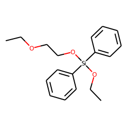 Silane, diphenyl(2-ethoxyethoxy)ethoxy-