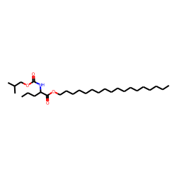 l-Norvaline, N-isobutoxycarbonyl-, octadecyl ester
