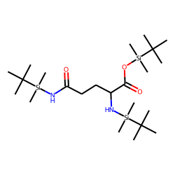 L-Glutamine, N,N2-bis(tert-butyldimethylsilyl)-, tert-butyldimethylsilyl ester