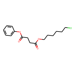 Succinic acid, phenyl 6-chlorohexyl ester