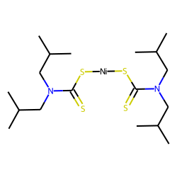 Nickel, bis[bis(2-methylpropyl)carbamodithioato-S,S']-, (SP-4-1)-