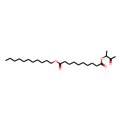 Sebacic acid, 3-oxobut-2-yl undecyl ester