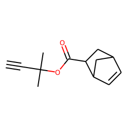 exo-2-(1,1-Dimethylprop-2-ynyloxycarbonyl)bicyclo-[2.2.1]hept-5-ene