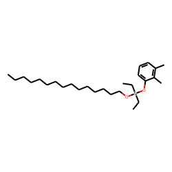 Silane, diethyl(2,3-dimethylphenoxy)pentadecyloxy-