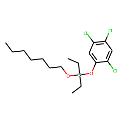 Silane, diethylheptyloxy(2,4,5-trichlorophenoxy)-