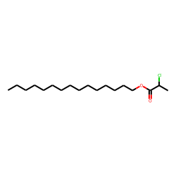 2- Chloropropionic acid, pentadecyl ester