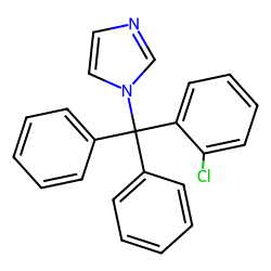 1-[(2-CHLOROPHENYL)DIPHENYLMETHYL]-1H-IMIDAZOLE