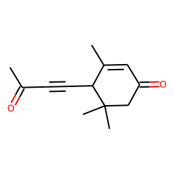 2-Cyclohexen-1-one, 3,5,5-trimethyl-4-(3-oxo-1-butynyl)