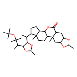«xi»-Hydroxybrassinolide, methaneboronate-TMS