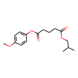 Glutaric acid, isobutyl 4-methoxyphenyl ester