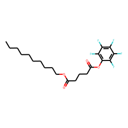 Glutaric acid, decyl pentafluorophenyl ester