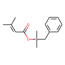 3,3-Dimethylacrylic acid, benzyldimethylsilyl ester