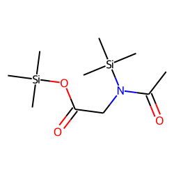 Glycine, N-acetyl-N-(trimethylsilyl)-, trimethylsilyl ester