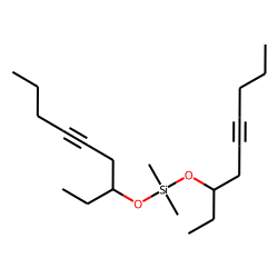 Silane, dimethyldi(non-5-yn-3-yloxy)-