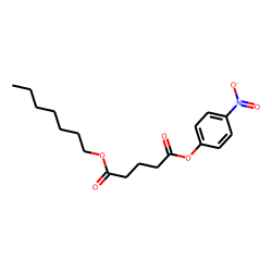 Glutaric acid, heptyl 4-nitrophenyl ester