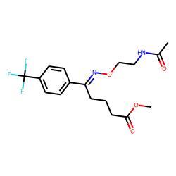 Fluvoxamine, carboxylic acid, methylated, acetylated