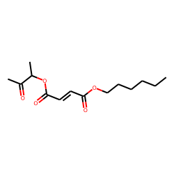 Fumaric acid, hexyl 3-oxobut-2-yl ester