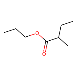 BUTANOIC ACID, 2-METHYL-, PROPYL ESTER
