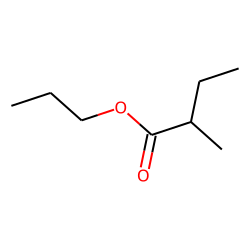 Butanoic acid, 2-methyl-, propyl ester