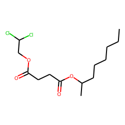 Succinic acid, 2,2-dichloroethyl 2-octyl ester