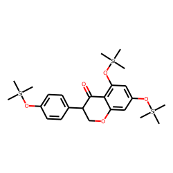 Dihydrogenistein (keto), TMS