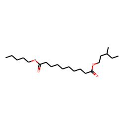Sebacic acid, 3-methylpentyl pentyl ester