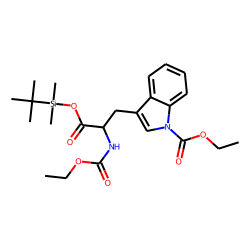 Tryptophan, ethoxycarbonylated, TBDMS
