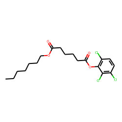 Adipic acid, heptyl 2,3,6-trichlorophenyl ester