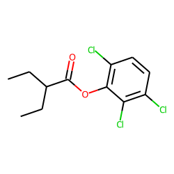 2-Ethylbutyric acid, 2,3,6-trichlorophenyl ester