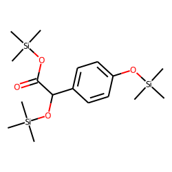 Benzeneacetic acid, «alpha»,4-bis[(trimethylsilyl)oxy]-, trimethylsilyl ester