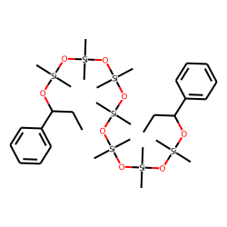1,15-Di(1-phenylpropyl)-2,2,4,4,6,6,8,8,10,10,12,12,14,14-tetradecamethyl-1,3,5,7,9,11,13,15-octaoxa-2,4,6,8,10,12,14-heptasilapentadecane