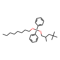 Silane, diphenyloctyloxy(2,4,4-trimethylpentyloxy)-