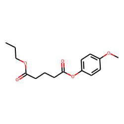 Glutaric acid, 4-methoxyphenyl propyl ester