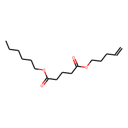 Glutaric acid, hexyl pent-4-enyl ester