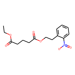Glutaric acid, ethyl 2-(2-nitrophenyl)ethyl ester