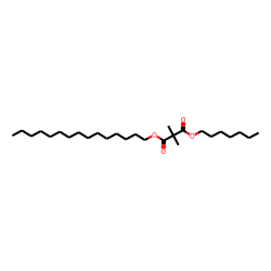 Dimethylmalonic acid, heptyl pentadecyl ester