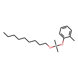 Silane, dimethyl(2-methylphenoxy)nonyloxy-