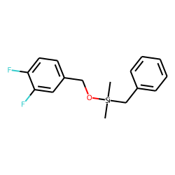 3,4-Difluorobenzyl alcohol, benzyldimethylsilyl ether