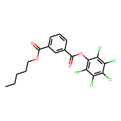 Isophthalic acid, pentachlorophenyl pentyl ester